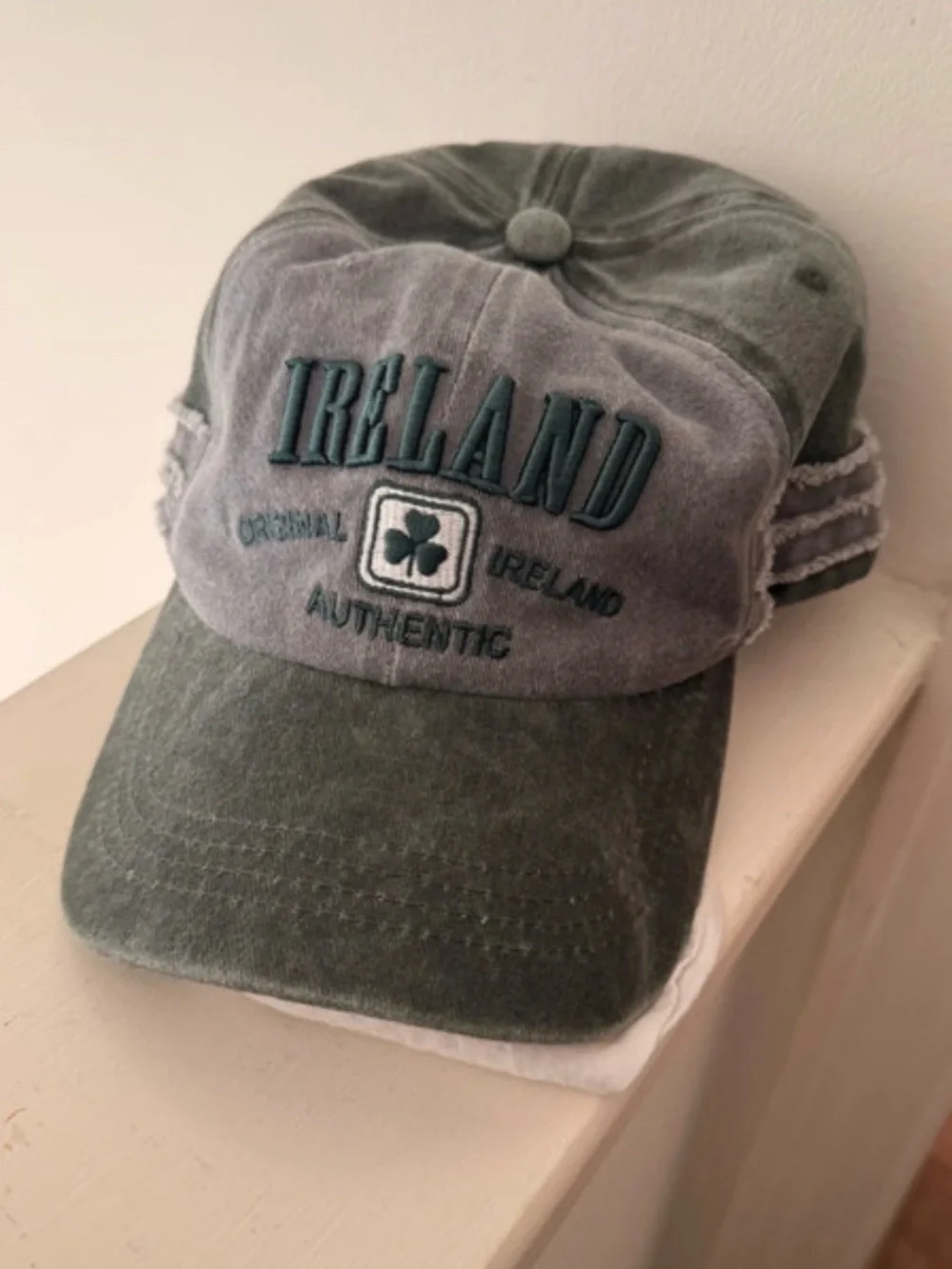 Ireland Embroidered Baseball Cap - Green